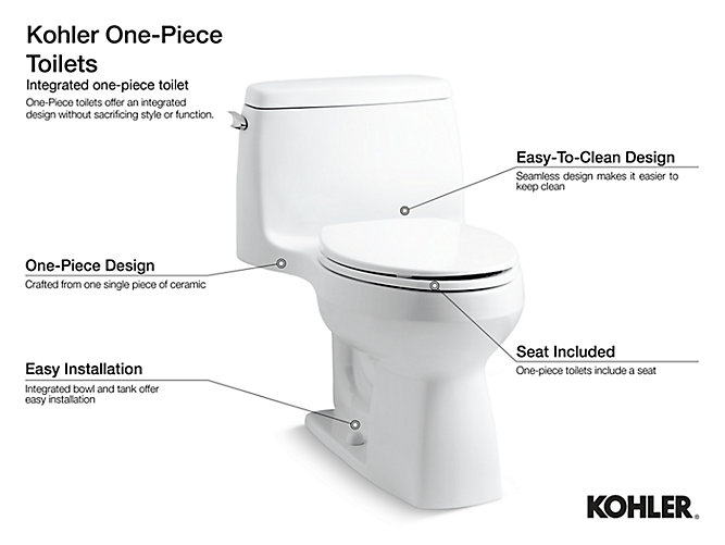K 3828 Cimarron Comfort Height Elongated Toilet Kohler